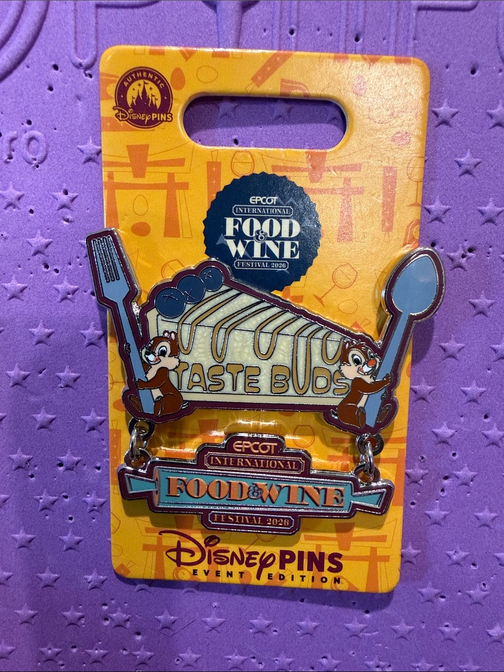 Disney EPCOT Food & Wine Festival 2026 Chip & Dale